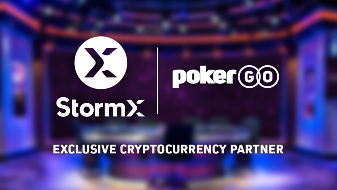 StormX Named Exclusive Cryptocurrency Partner of PokerGO®